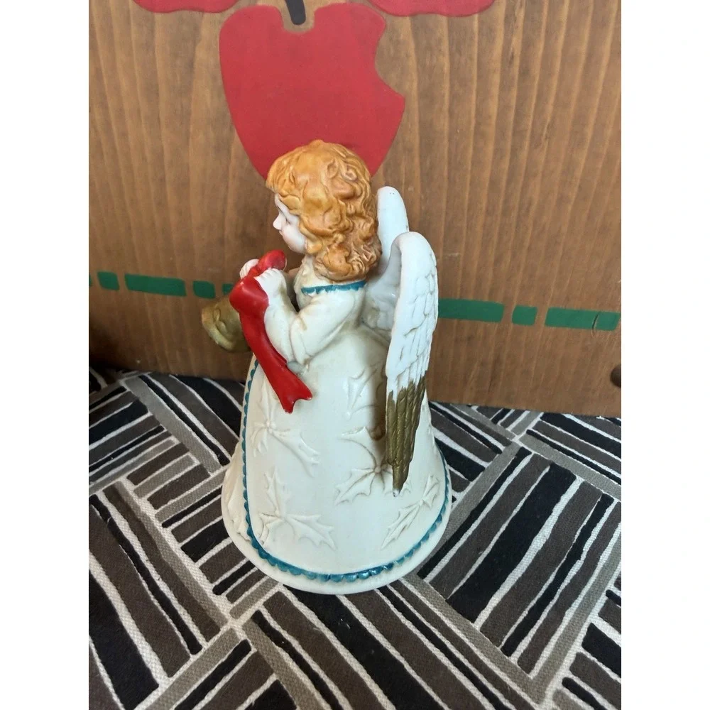 Home Interior Homco Angel Bell Vintage Homco Christmas Bell